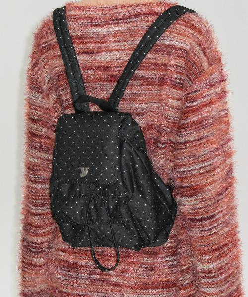 mini day backpack (star black)