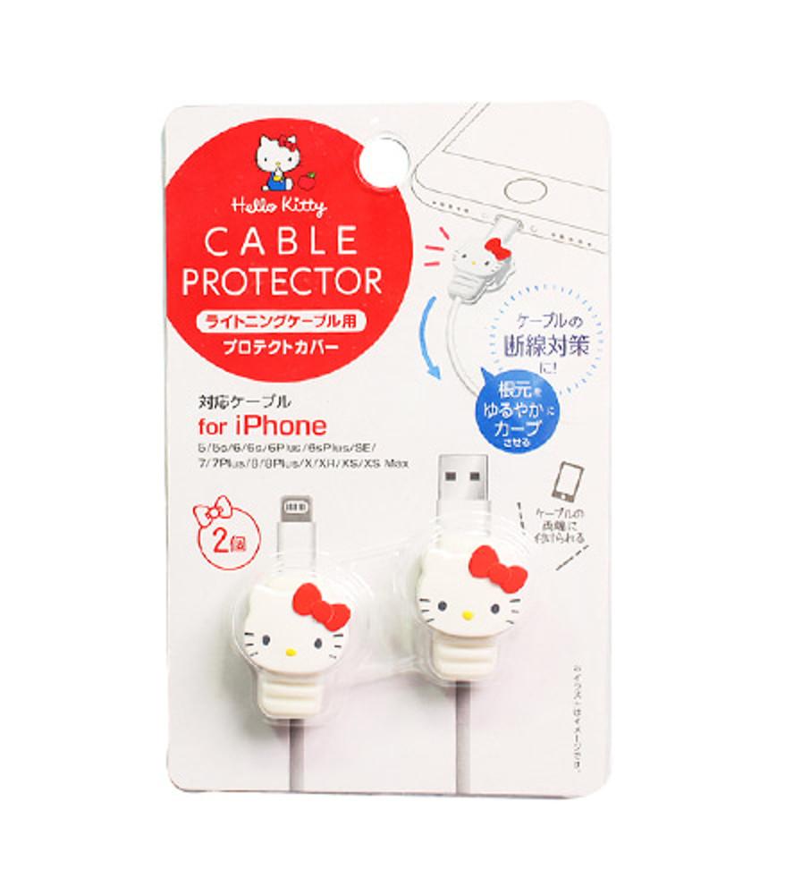 산리오 헬로키티 케이블 프로텍터 보호캡 단선 방지 일본정식수입