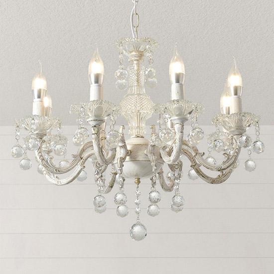 시밀레 글라스 샹들리에 (8등)