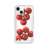 red tomato 디자인 [투명 카드수납 폰케이스]