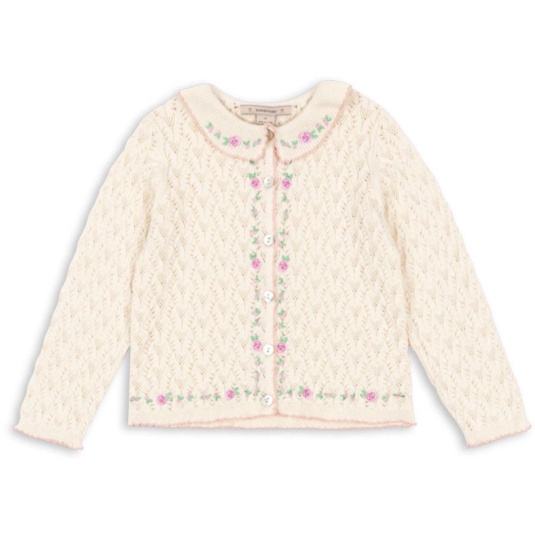 Konges Sløjd Cream Off White Rosier Cardigan