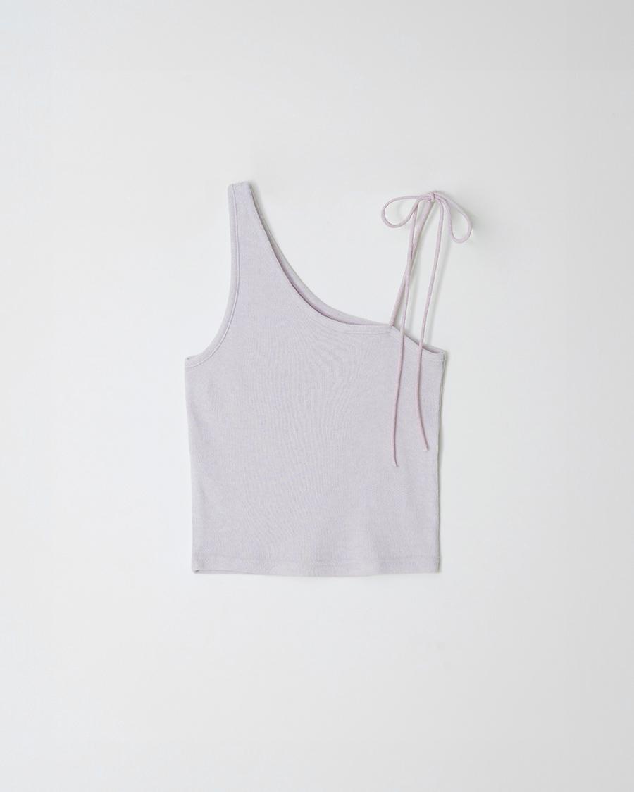 [3RD]Unbal ribbon bustier(2color)