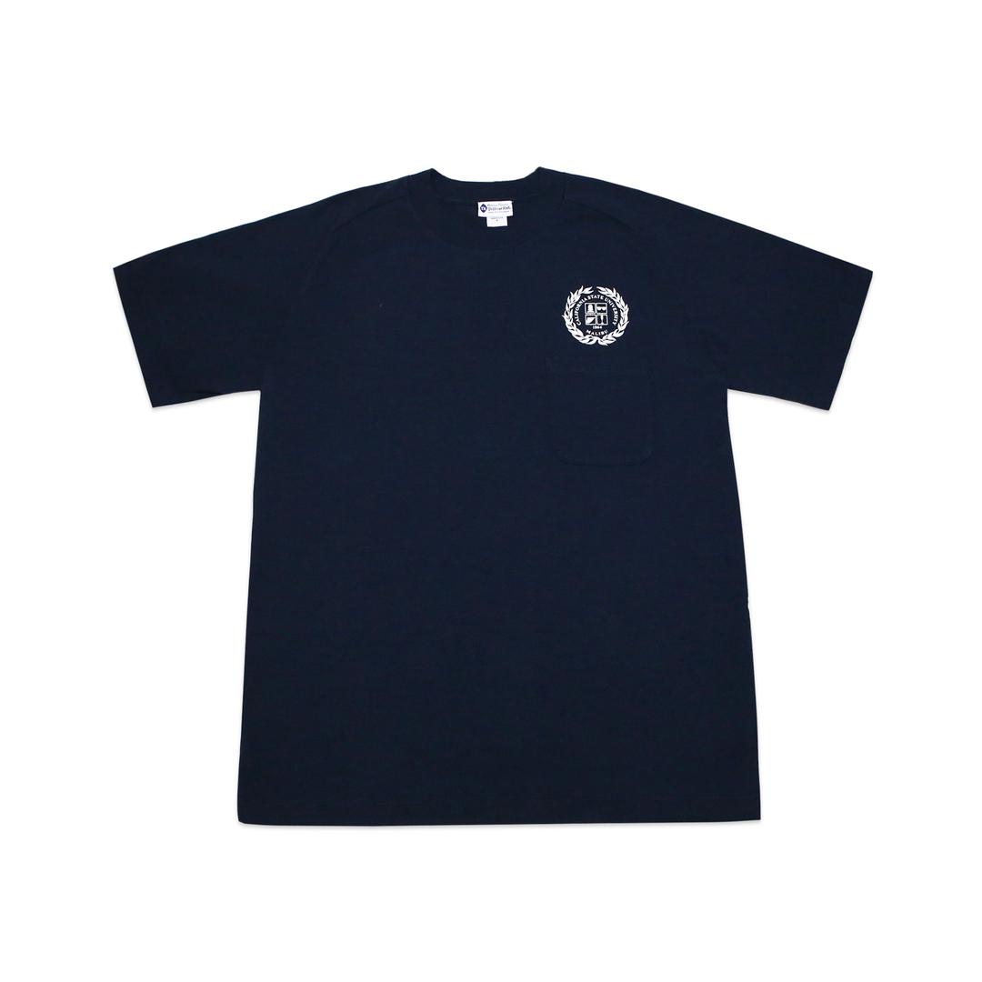 [Yellow rat] Cal State Malibu Tee (Navy)