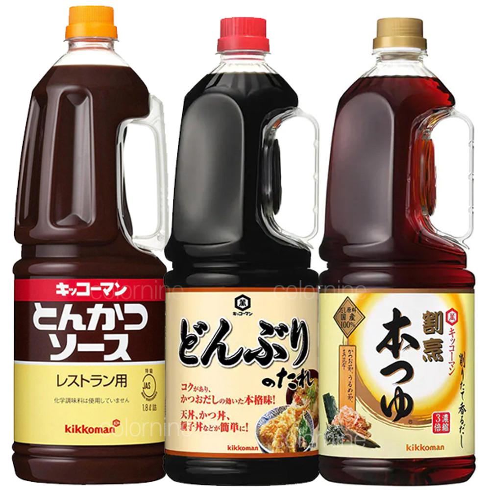 일본 기꼬만 간장 혼쯔유 국물용 소스용 만능 돈부리 텐동 가츠동 덮밥 일식 돈까스 소스