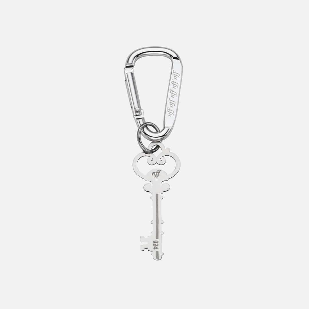 joy lock keyring-silver