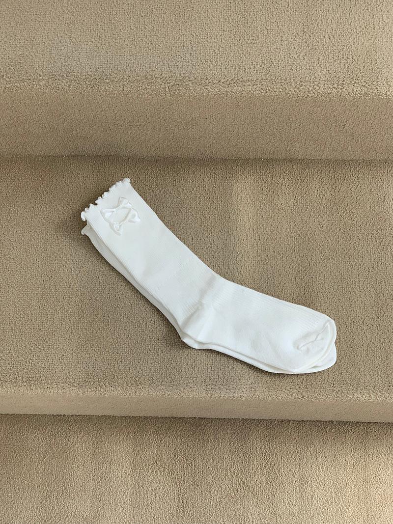double ribbon socks