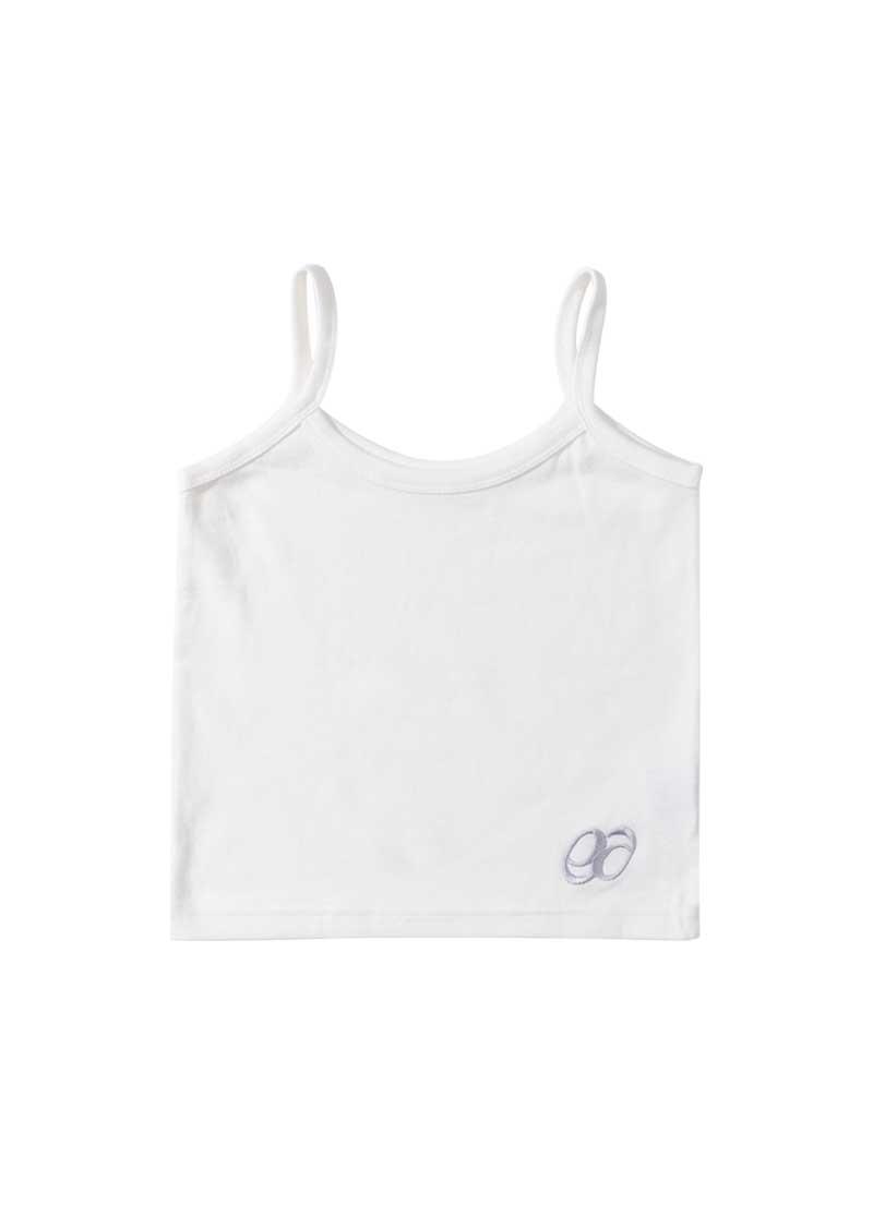 BASIC COLORING SLEEVELESS / WHITE