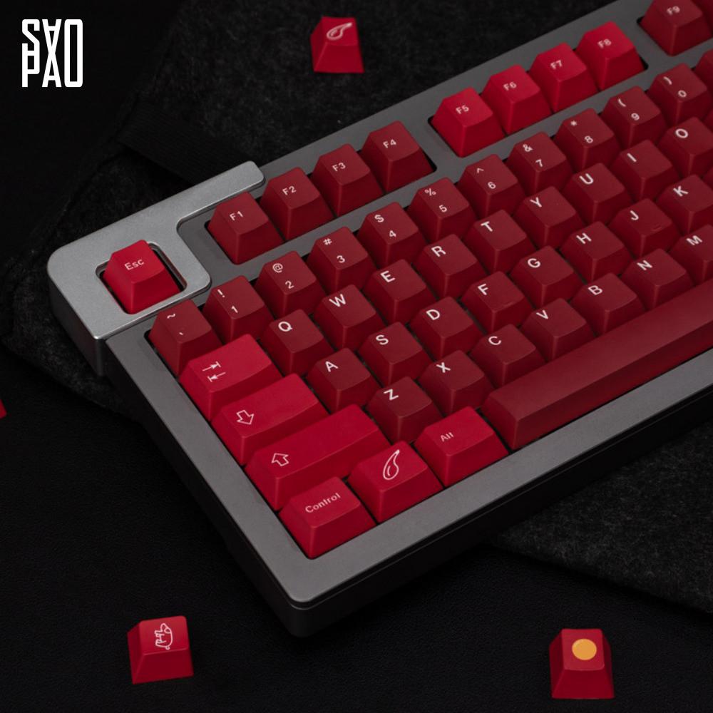 GMK 하몽 키캡 PBT 체리 5면 염료승화 (129키)