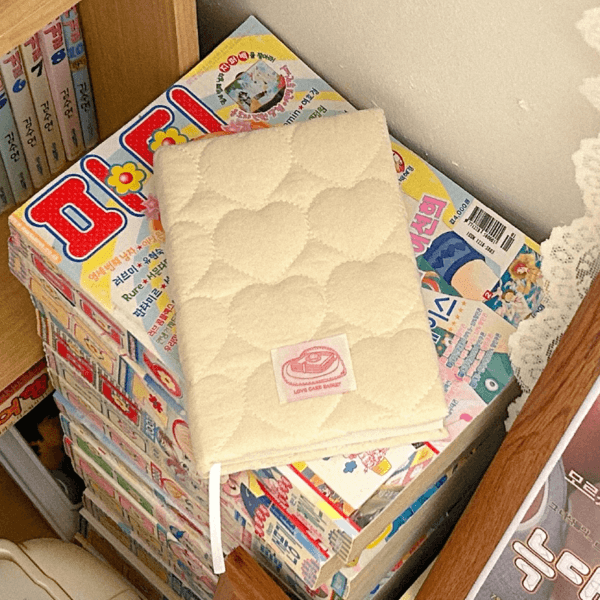 milk tea heart cake diary