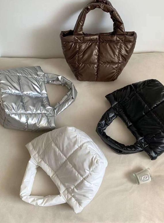 렌카이 패딩 토트백