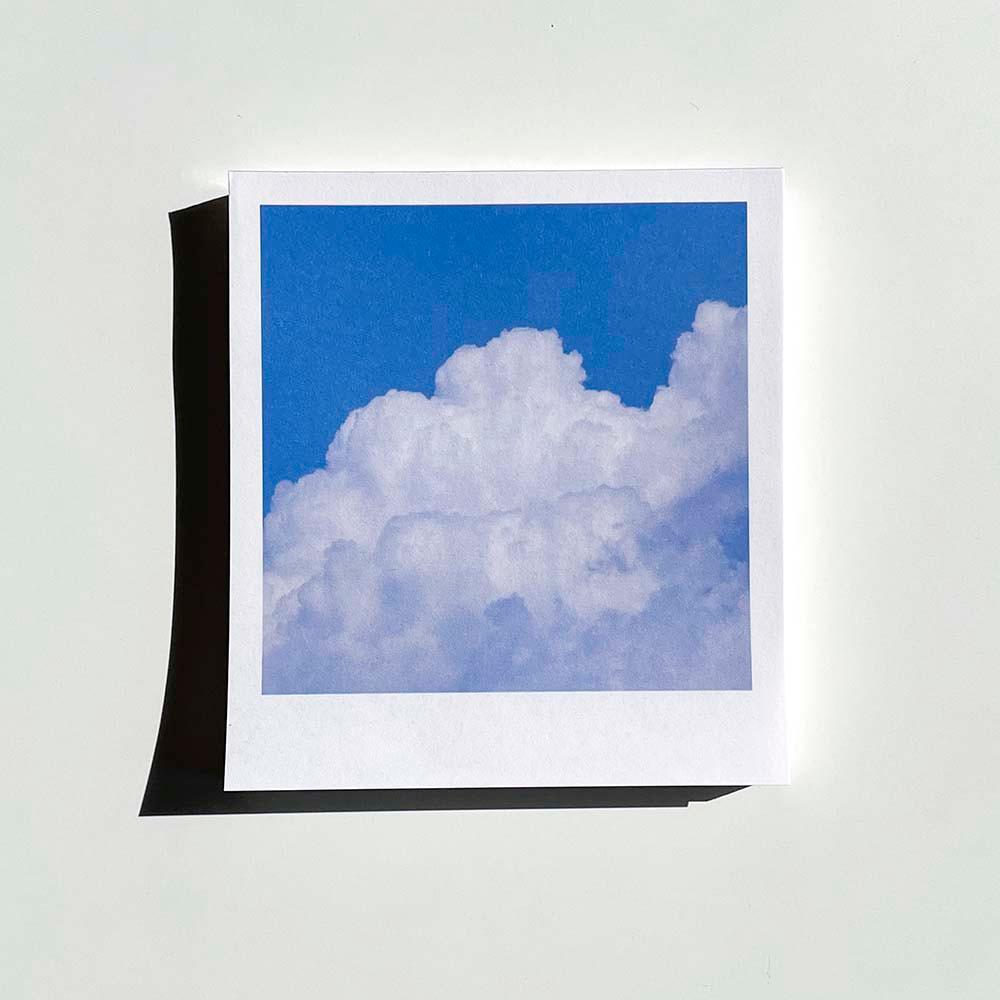 화이트코튼 즉석사진 떡메모지