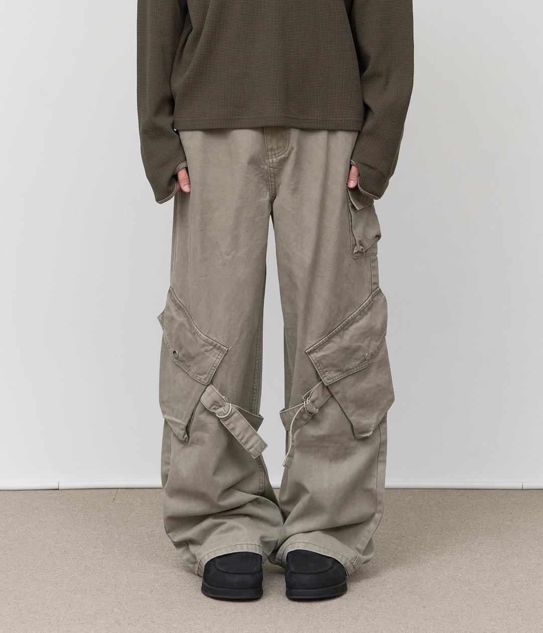 War Pigment Multi Cargo Pants (2color)
