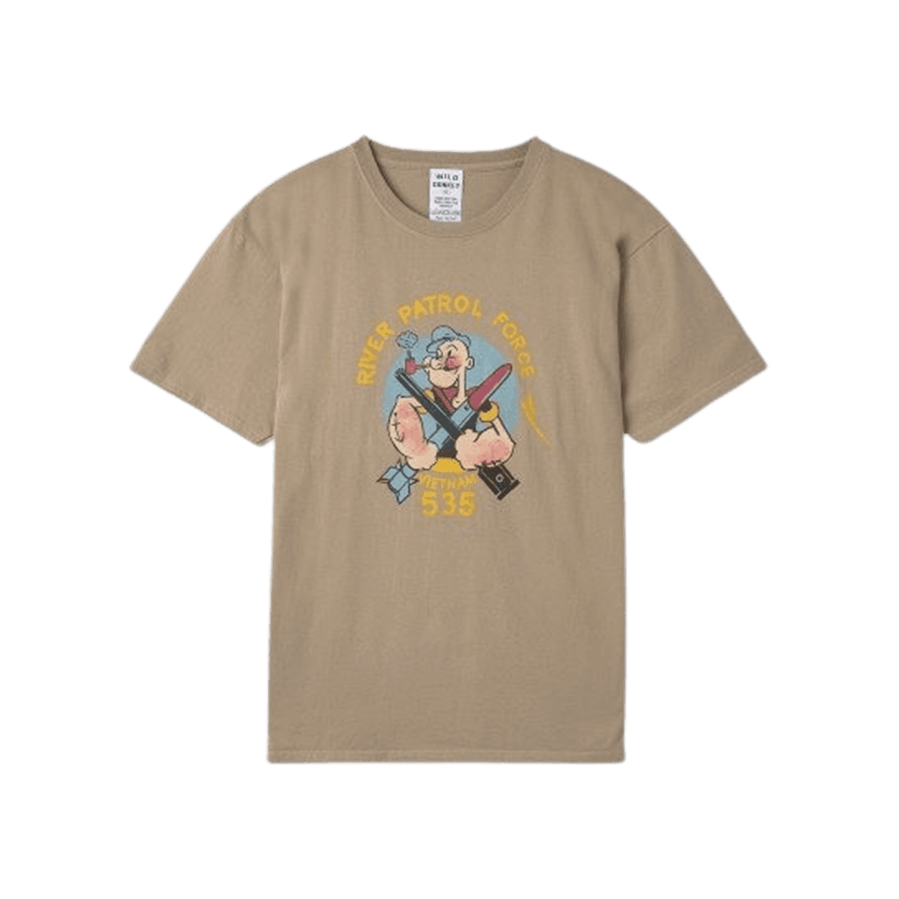 와일드 동키 리버 파트롤 숏슬리브 티셔츠 스트롱 워시드 카키