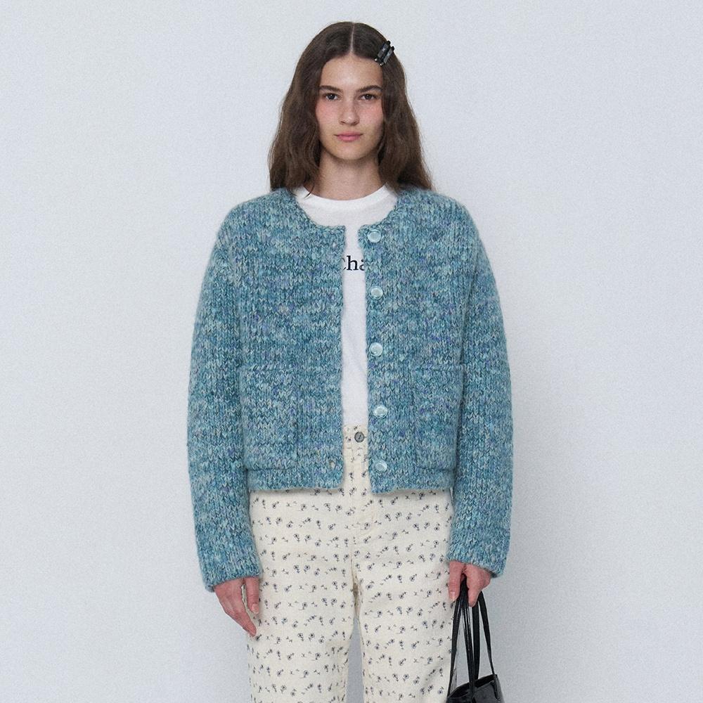 23FW TATE CARDIGAN (GREEN)