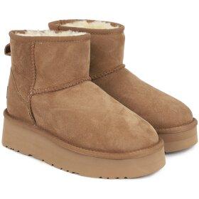 오즈어그웨어 UGG 클래식 플랫폼 미니양털부츠 OUW102P-CHESTNUT