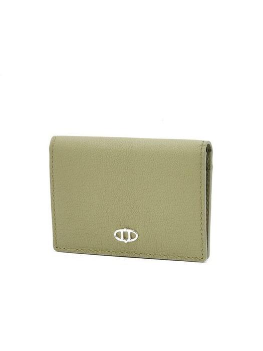 [26SS] 올리브 더블에이 2단 슬림 카드지갑_AAHO6E330K2