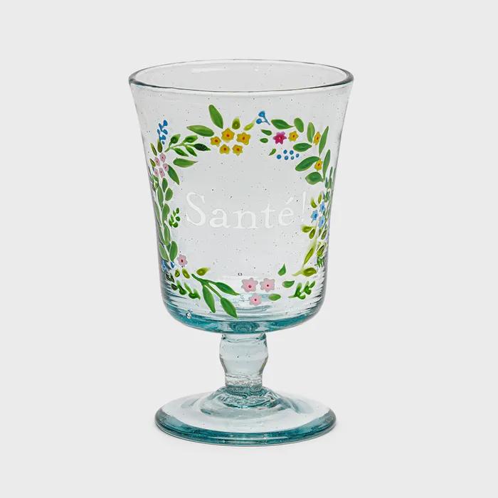 [29CM 단독] PERSONNALIZED WINE GLASSES - COURONNE DE FLEURS (화관)