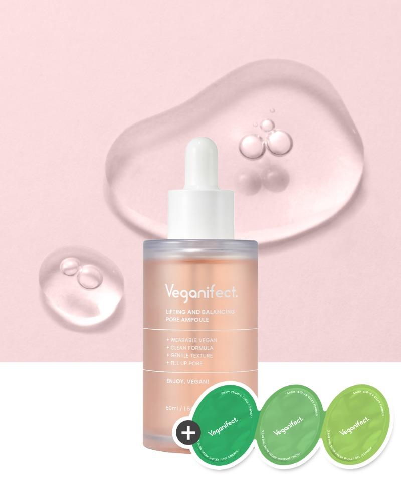 비건이펙트 리프팅 앤 밸런싱 AHA BHA 모공 앰플