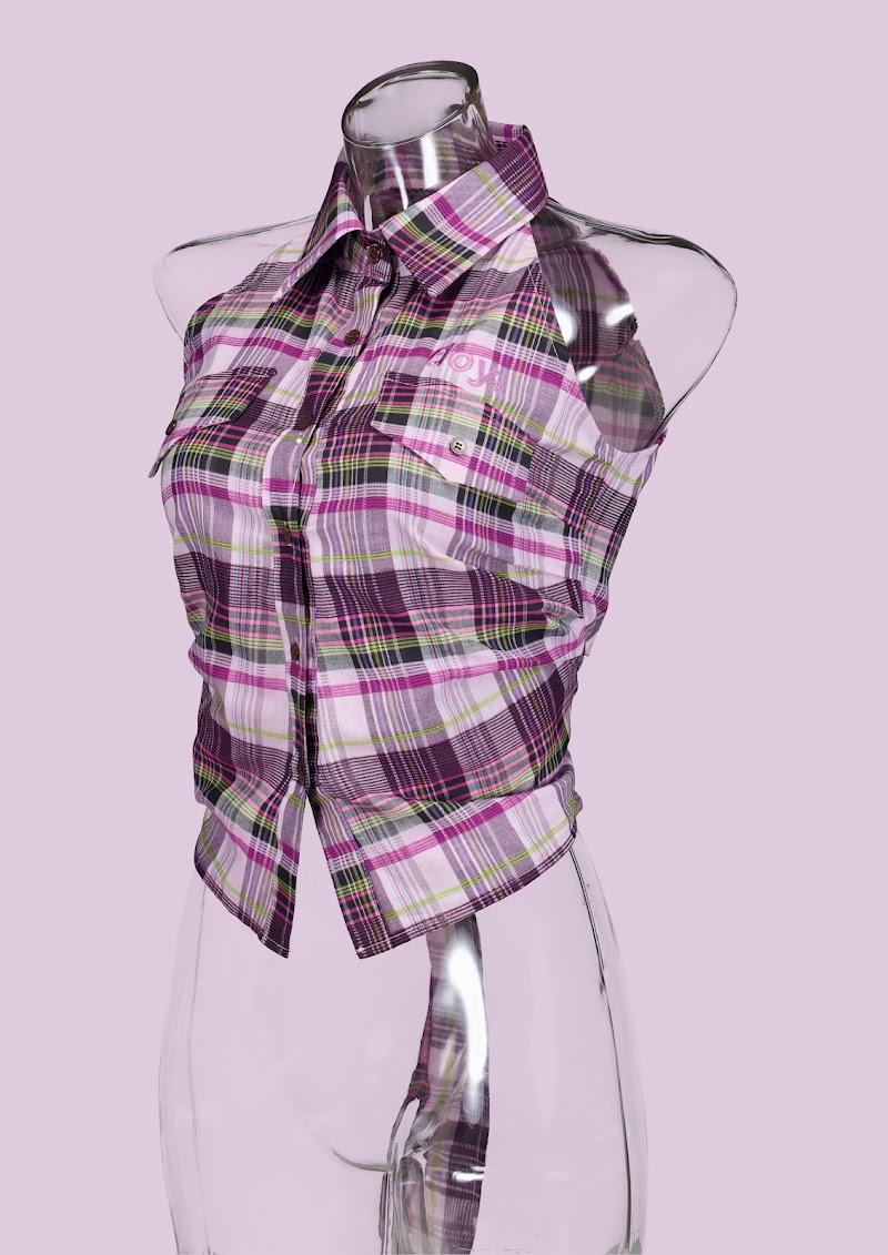 LOLA HALTER SHIRT (PINK) SALE