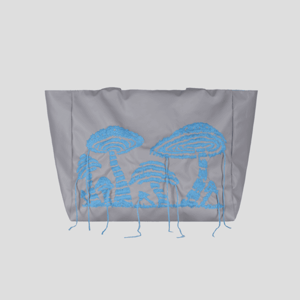 MUSHROOM 02 Cement / Turkey blue