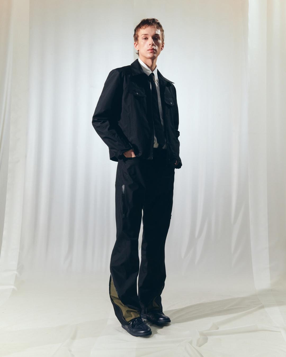 WATERPROOF TRUCKER JACKET BLACK