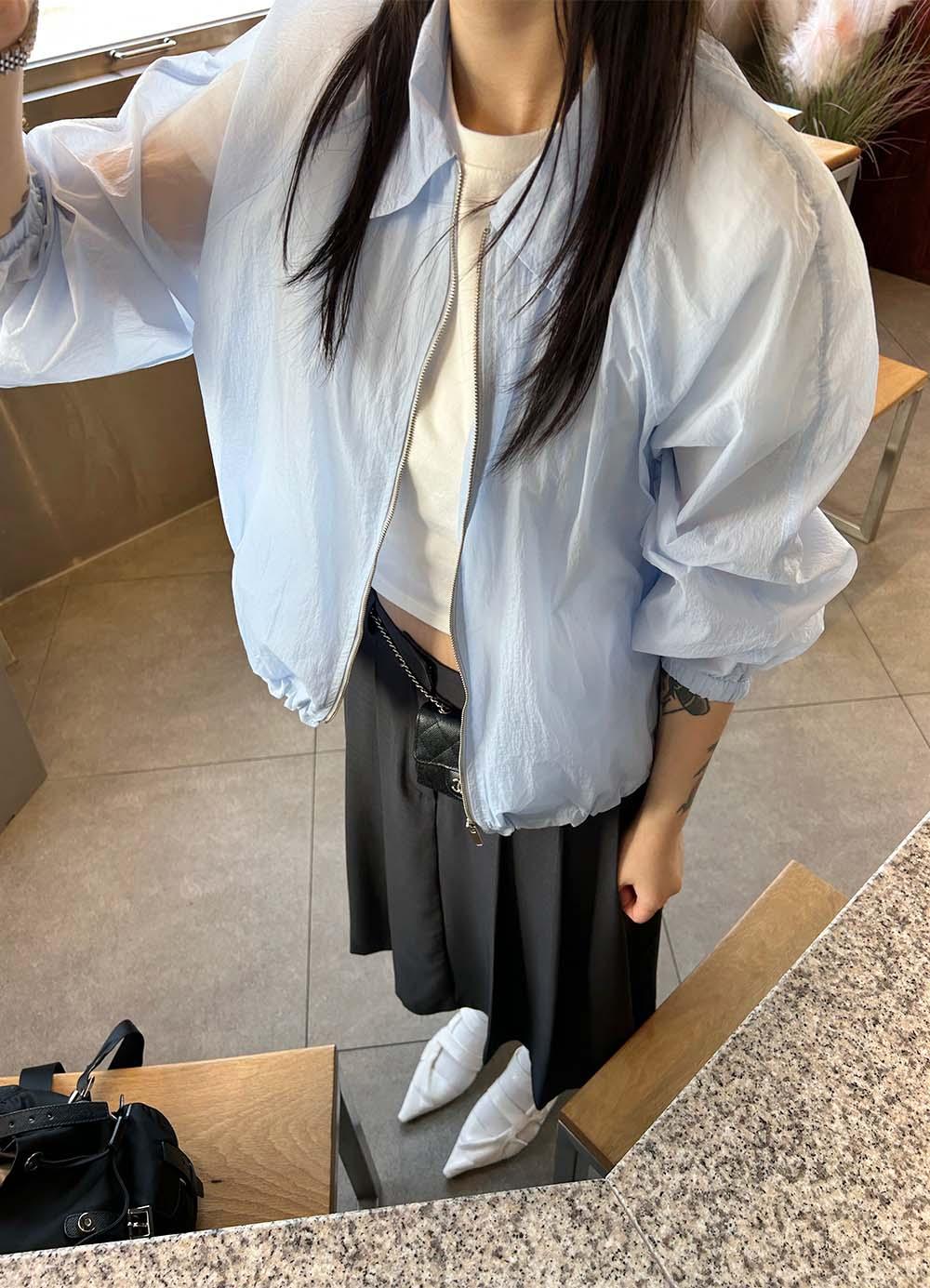 Crispy String Jacket (3colors)