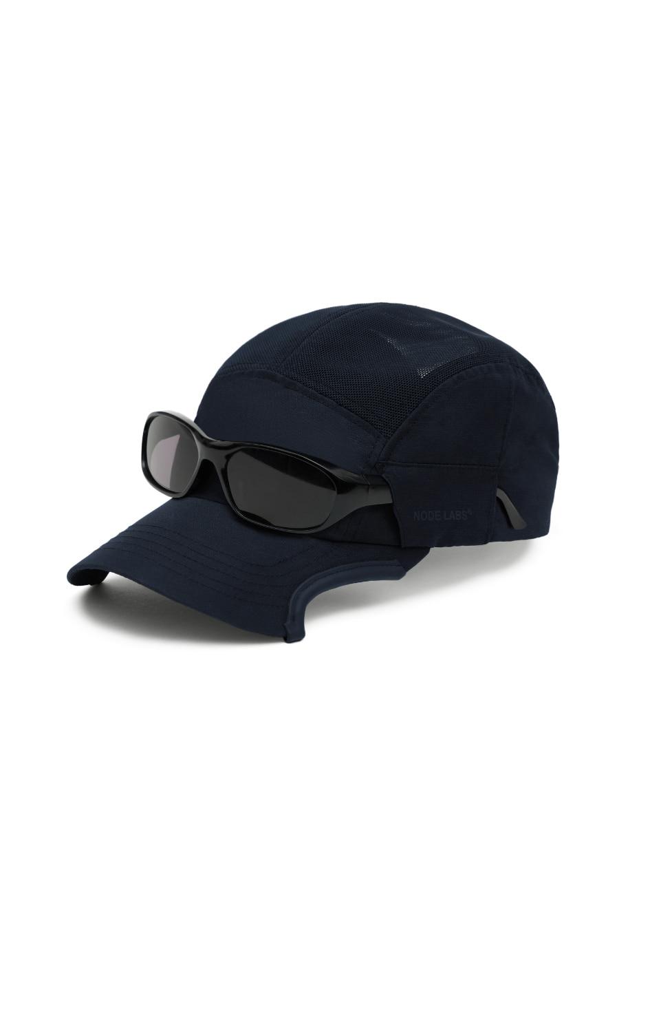 DEV:5 CAP 02 SUNGLASS DUBLE CUT MESH BALLCAP_NAVY