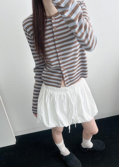 아워디스 무디 스트라이프 가디건 (2컬러)