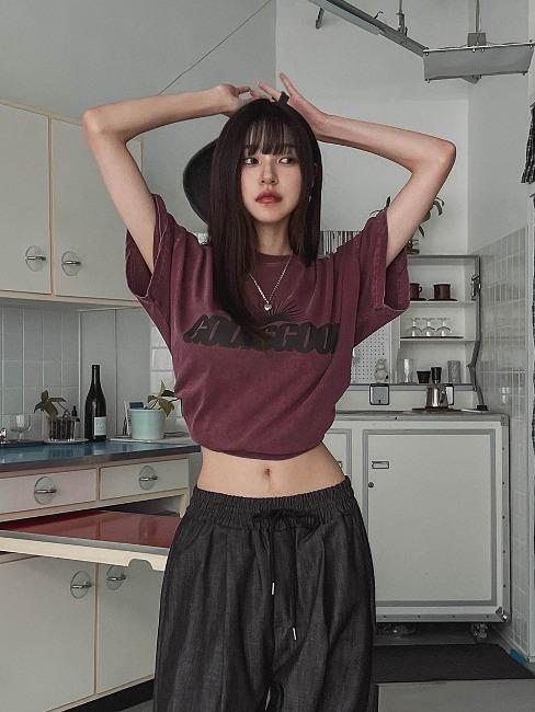 썬샤인 피그먼트 오버 반팔