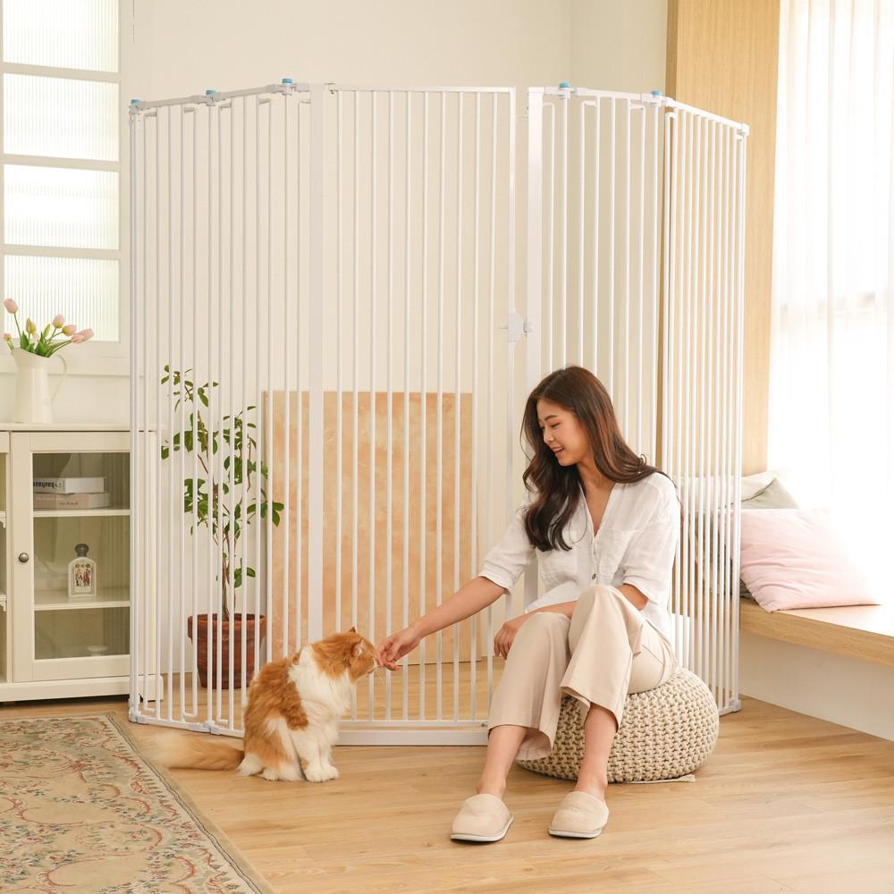 세이펫 접이식 안전문 1.5m 고양이 접이식 방묘문