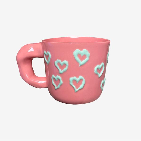 IBYF | 민트 하트 머그컵