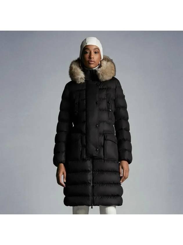 몽클레어 클로에 퍼 후드 여성 롱패딩 G20931C51B0268065999   |   발란코드 [10620230]