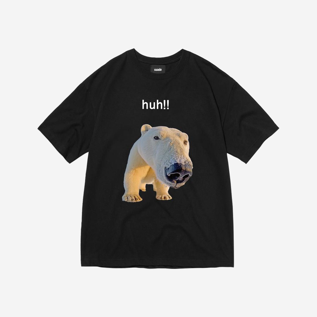 Suade Huh Tee Black