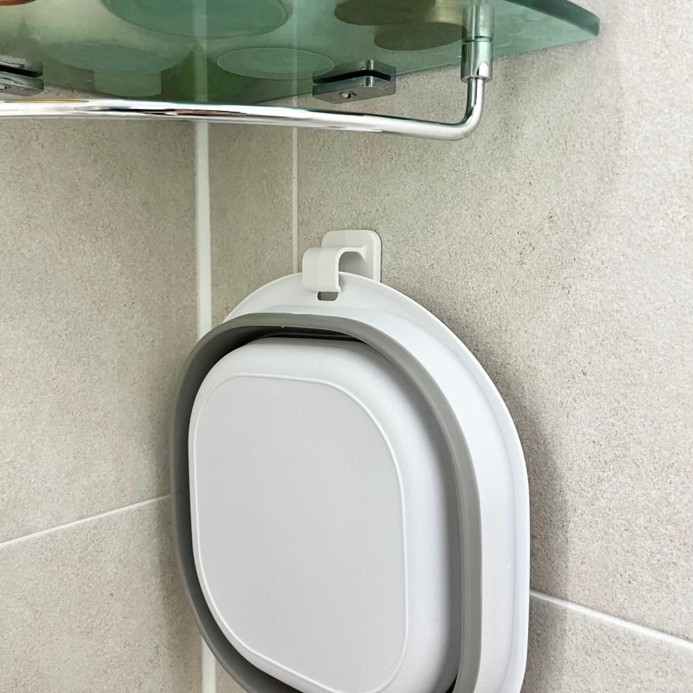 대야 걸이 무타공 화이트 심플포인트