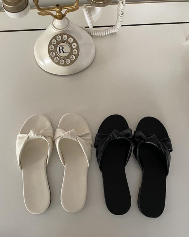 뮤즈 꼬임 슬리퍼 (2 color)