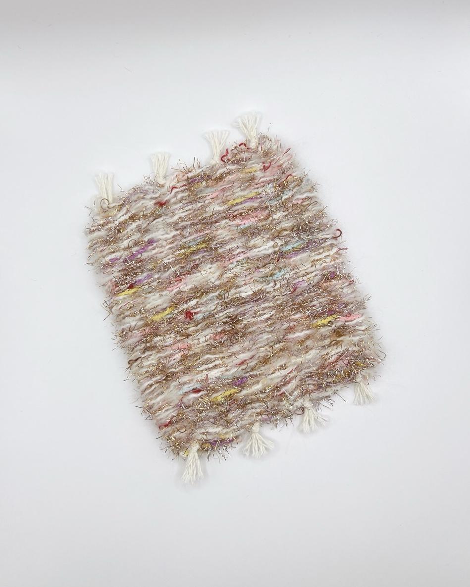 컵받침 위빙티코스터 컵받침대 홈카페 소품 패브릭 오브제 잔의 쉼터 나이트 크루징 8