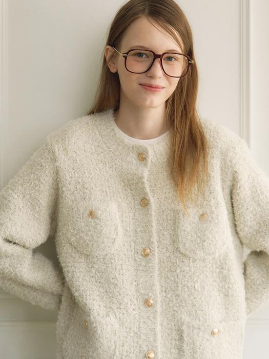 [5차리오더][단독기획][4 color] verbe knit cardigan 238