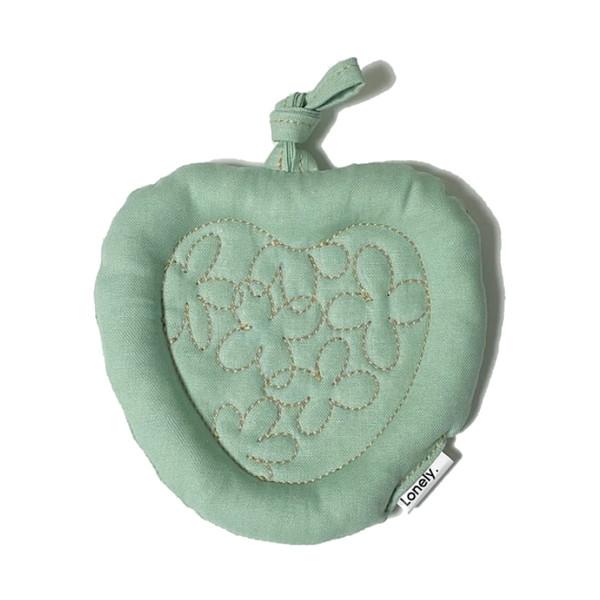 (Lonely Apartment) Fabric Plate Mint Flower