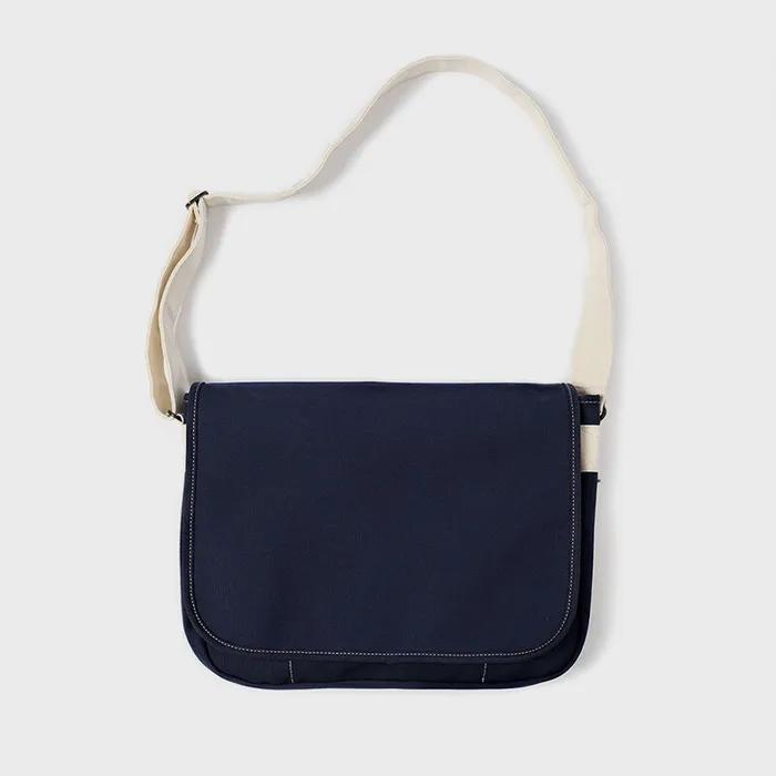 Runners Bag Canvas / Navy-Ecru