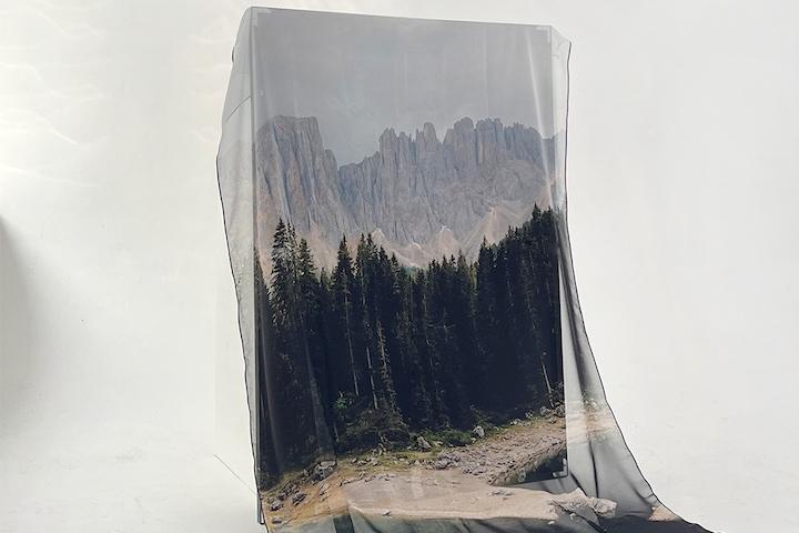 [5%쿠폰/단독] 자연그대로 미드센추리 쉬폰 패브릭포스터커튼 3size 5type