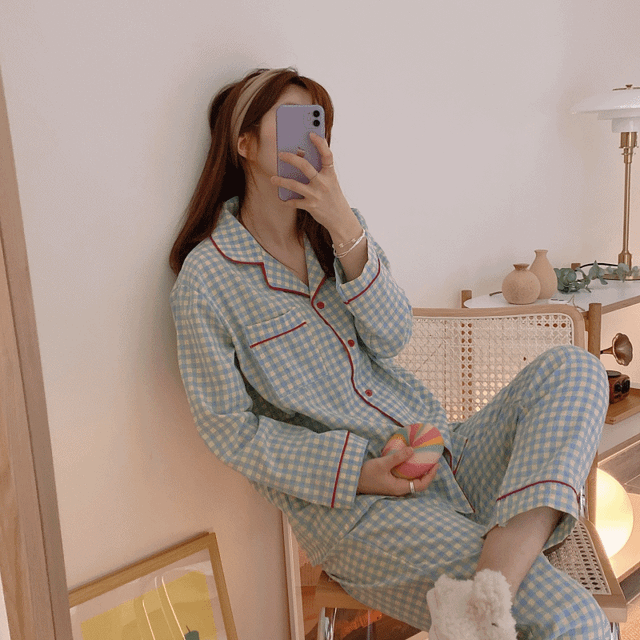 유쓰배쓰 YB x Oliwa Star Print Sleep Pants - 위시버킷