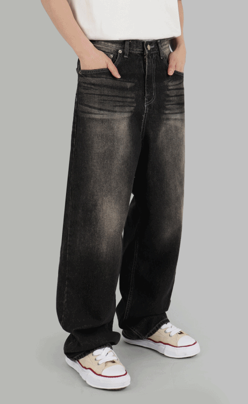 디프 블랙 워싱진