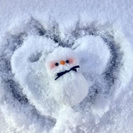 [몽몽샵] 꿈속 마을 길거리 지킴이! 눈몽이 키링 ⛄️