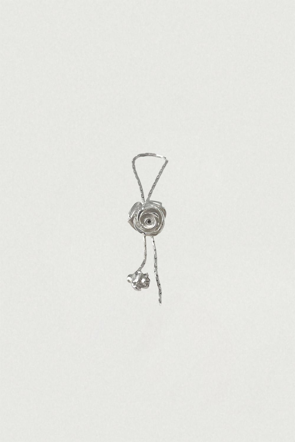 DOUBLE FLOWER DROP EARRING