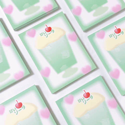 [율보]소다 메모지