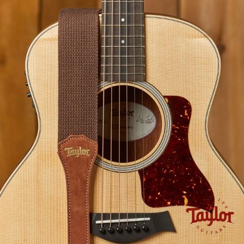테일러기타멜빵  GS Mini 초코 브라운 면스트랩 Taylor 4001-20-Cotton Strap Chocolate