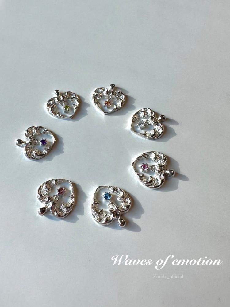 [Zinida] Waves of emotion / 감정의 파도 목걸이