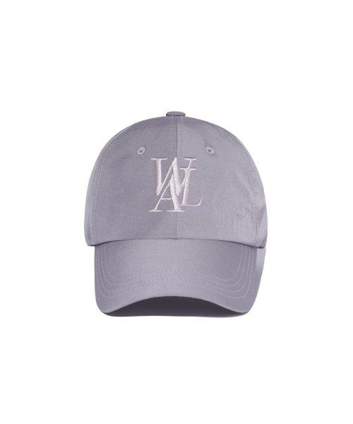 Signature Logo ball cap - NYLON DUSTY PURPLE