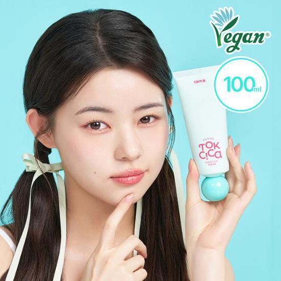 [대용량진정보습] 에딧비 진정 톡 시카 어성초 크림 100ml