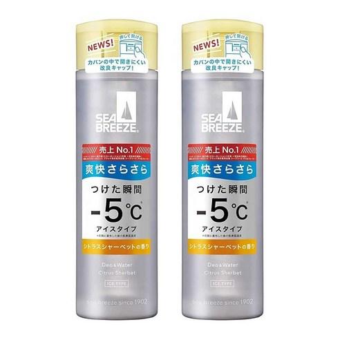 시세이도 시브리즈 데오워터 데오드란트 겨드랑이 관리 [시브리즈샤벳], 160ml, 2개